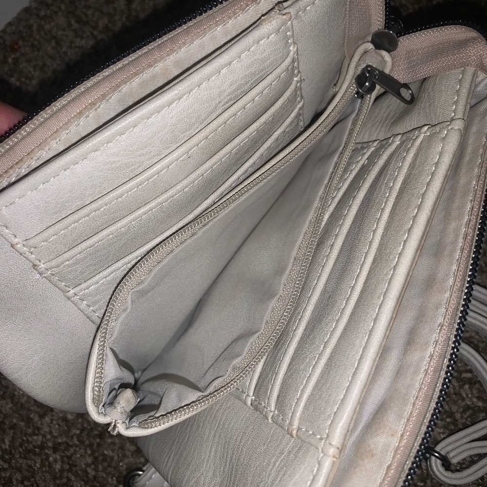 Wristlet, over shoulder, or across body purse